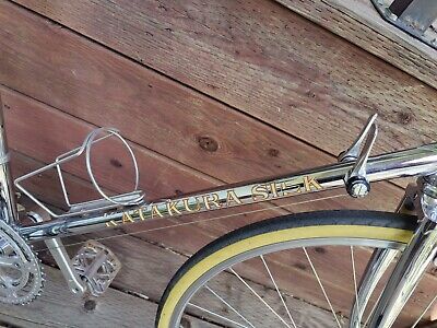 63cm Katakura Silk Japanese Road Bike Used Shimano 2 X 8 63cm Katakura Silk Japanese Road Bike Used Shimano 2 X 8