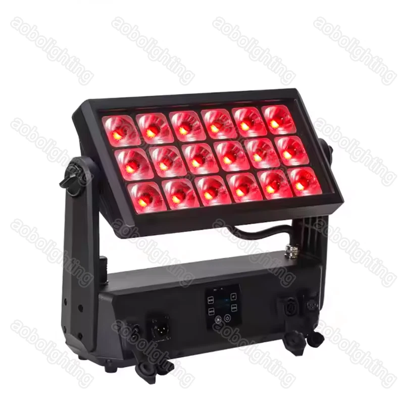 Outdoor 18*20w Battery LED Color City Light Rgbwa Uv 6in1 IP65 Stage DMX Lights - Image 4 of 4