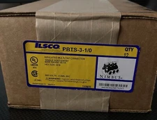 Ilsco PBTS-3-1/0 Insulated Multi-Tap Connector 3-Port Single Sided Entry