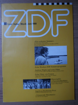 ZDF - Spiel / Kultur / Musik - Juni 1989 - Andrzej Wajda