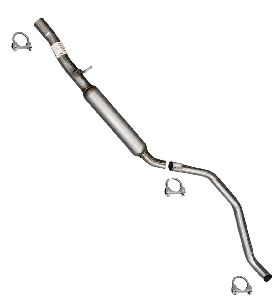 Tubo resonador de acero inoxidable para: Dodge Caliber 2007-2012 1,8 L 2,0 L Foto 3 de 4