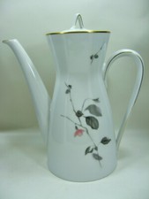Rosenthal - Form 2000 Graue Rose - Kaffeekanne 6 Pers.