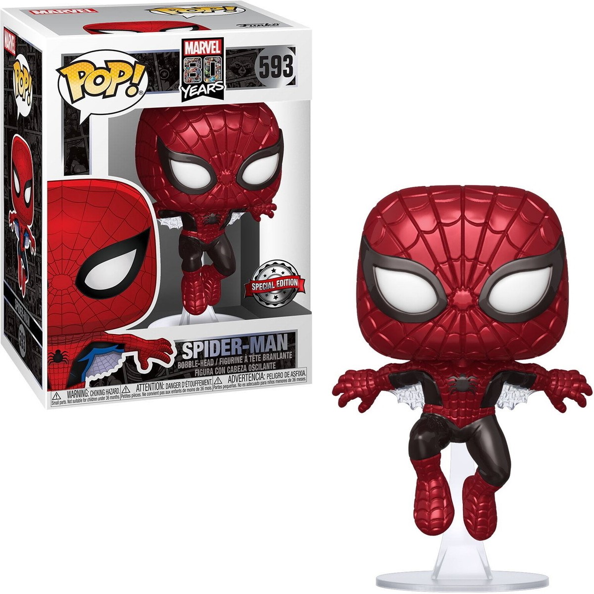 Marvel 80 Years - Spider-Man 593 Special Edition - Funko Pop