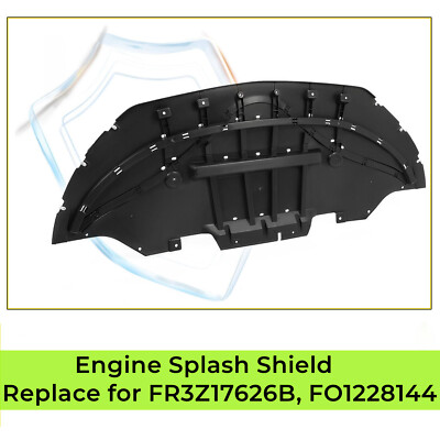 #FR3Z17626B Engine Splash Shield Radiator Cover Front For 15-17 Ford Mustang