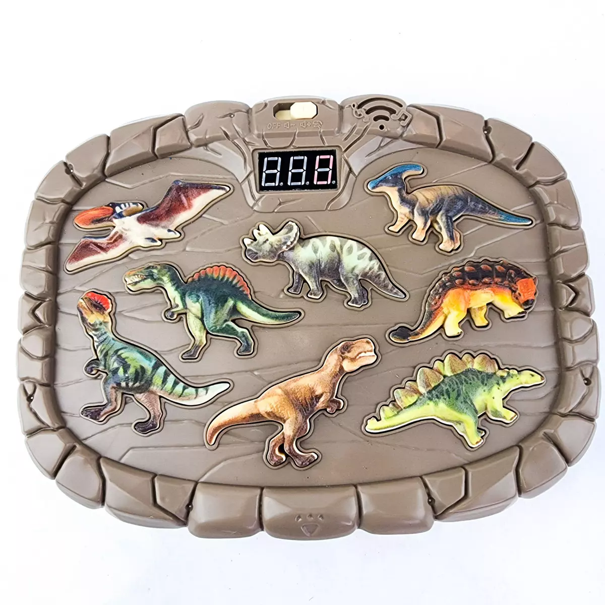 Dinossauro 3d whack-a-mole brinquedos educação precoce educacional