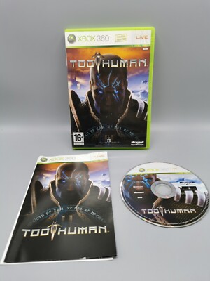 Too Human (Xbox 360) 2008 Spiel mit Handbuch 