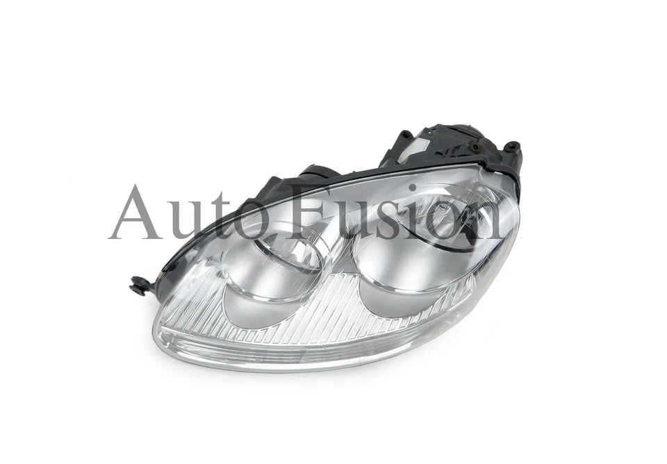 Inserto de faro cromado lateral izquierdo para Volkswagen Golf MK5 2004-2008 Foto 2 de 4