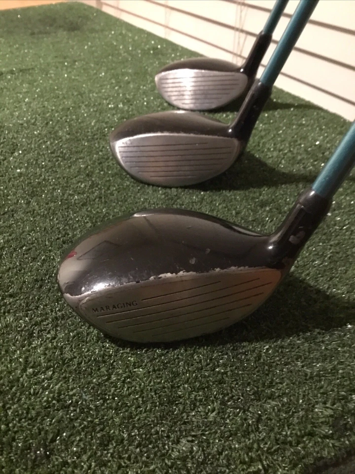 KZG Ladies CH-1 Woods Set (Driver, 5W, 7W) Extra Low Flex Harrison Graphite - Image 3 of 4