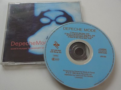 +++DEPECHE MODE - WORLD IN MY EYES - 1990 MUTE REC. - Maxi-CD - 4006758269450+++