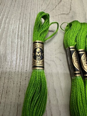 Mistletoe Green #906 DMC Mouline Special 25 Embroidery Floss 8M
