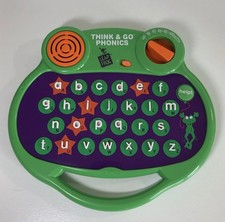 Vtg 1997 Leap Frog Think  Go Phonics Educational Alphabet Learning Travel Tool