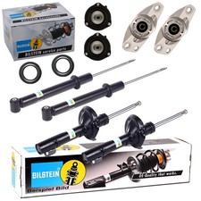 4x BILSTEIN B4 GASDRUCK STOßDÄMPFER + DOMLAGER VORNE + HINTEN für VW EOS 1F