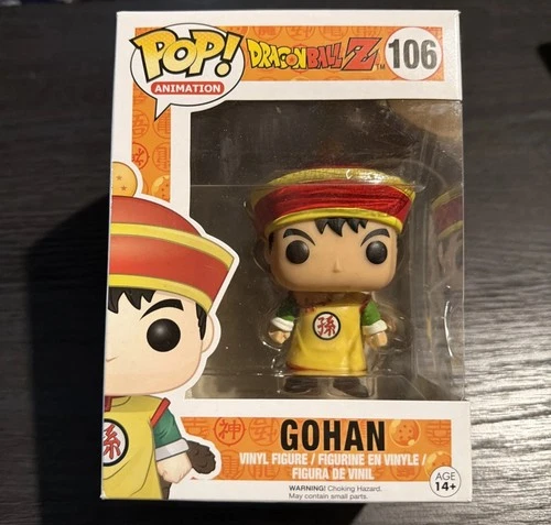 Gohan Funko Pop Animation #106 Dragon Ball Z - New *Package Slightly Distressed