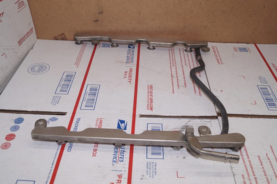 09-14 Ford E150 E250 E350 4.6L 2v SOHC riel de combustible 9L3E-9F792-DC furgoneta Econoline OEM Foto 3 de 4