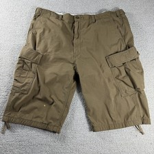 Levi's Carrier Pocket Ripstop Cargo Shorts Tan Hiking Fishing Men's 42 x 13