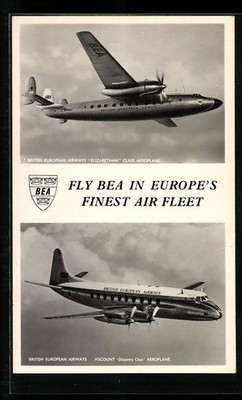 AK Elizabethan Class Aeroplane & Viscount Discovery Class Aeroplane, Passagierf 