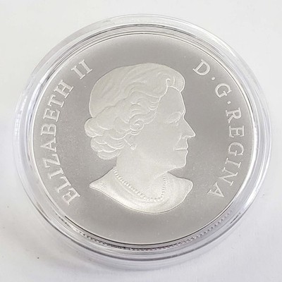 Royal Canadian Mint 2016 $100 1 oz .999 Fine Silver Orca Coin w