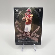 Jayden Daniels 2024 Donruss Optic Rookie Recruits Washington Commanders 
