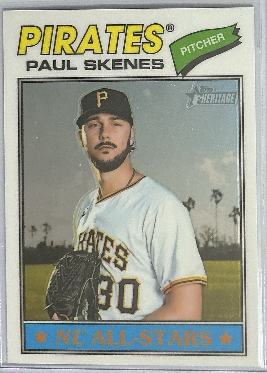 2026 Topps Heritage - Paul Skenes #33 Chrome Refractor for sale