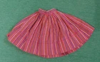 Vintage Barbie Clothes - Vintage Barbie CLONE Striped Skirt