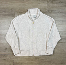 Varley DoubleSoft Pelham Zip Through Jacket Gray Size Small Women s Athleisure