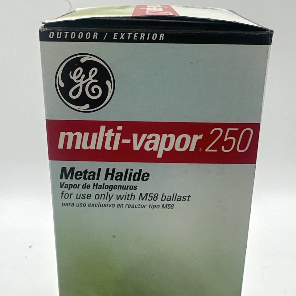 GE 250w Clear Multi-Vapor Metal Halide Lamp Metal Halide M58/E Ballast ED28 - Image 3 of 4
