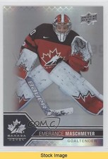 2022 Team Canada Juniors Pillars of Light Emerance Maschmeyer #60 READ 15k9