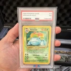 Pokemon 1999 Base Set Venusaur 15/102 Holo Rare English PSA 7
