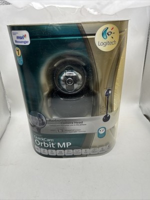 Logitech QuickCam Orbit MP Webcam Motorized w/ Earphones 961422-0403 - New