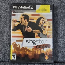SingStar Amped Sony PlayStation 2 PS2 Complete