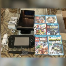 Nintendo Wii U Bundle w/ GamePad, Sensor Bar, 6 Games, HDMI