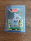 2025 Topps Heritage Chrome Mason Miller Blue Refractor Card #405: #118/150