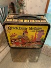 1961 Huckleberry Hound And Friends Quick Draw McGraw Metal Lunch Box — photo 2