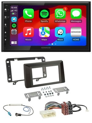Kenwood MP3 USB DAB 2DIN Bluetooth Car Stereo for Dacia Duster (2021 onwards)
