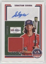 2022 USA Baseball Stars & Stripes Signatures /399 Sebastian Segura Auto 1lj1