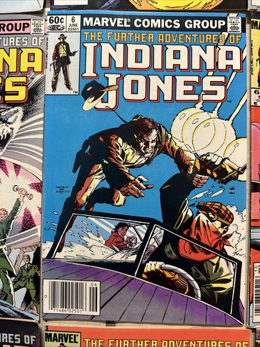 Further Adventures of Indiana Jones 1 2 3 4 5 6 9 10 13 14 15 16 17 Marvel 1983 - Picture 7 of 13