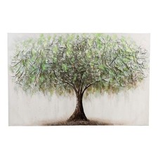 Tree of Life Hand Painted Canvas Wall D  cor