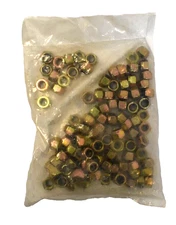 5/16"-24 Grade C-NE8 Nylon Insert Lock Nut Dichromate Plated 100 Pack