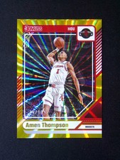 2024-25 Panini Donruss Amen Thompson #103 Holo Gold Laser /10