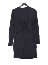 Topshop A-Line Midi Dress UK12 in Grey