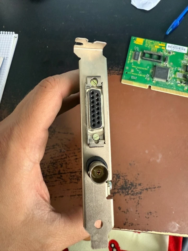 3Com Etherlink III 3C509B-C ISA Lan Card Scheda di Rete - Immagine 2 di 2