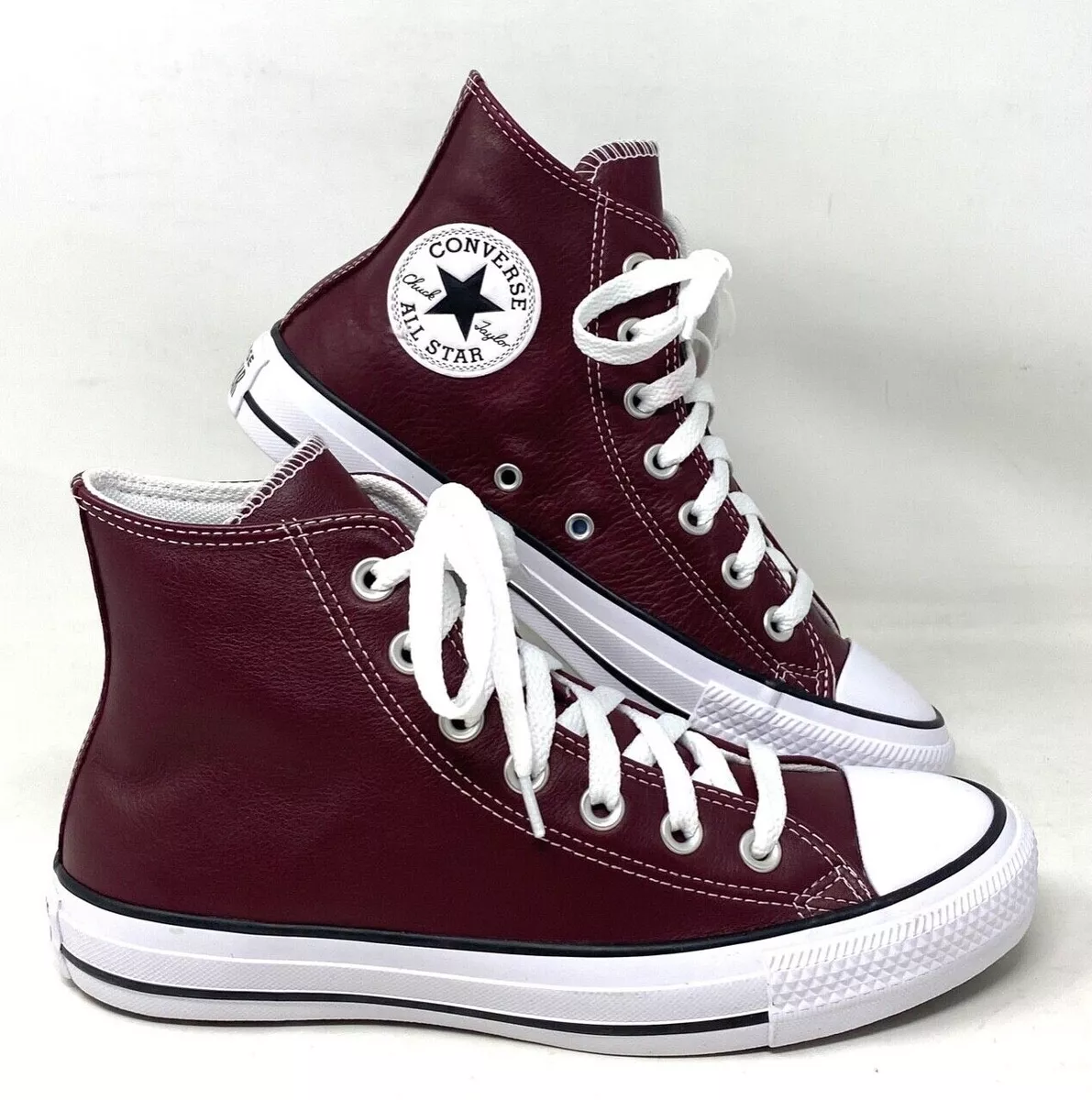 Converse Chuck Taylor® All Star® Leather Low Top Sneaker (women) In Deep  Bordeaux Leather