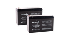 Altronix SMP7PMP4CB Alarm Replacement Batteries Set of 2 - 12V 7AH Batteries 