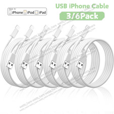 USB Cable For iPhone 7 8 XR 11 12 13 14 Pro L...