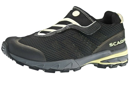 Scarpa Spin Planet Running Shoe - Men's Anthracite/Saffron, 45.0