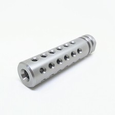 5/8-24 7mm PRC 3.5 Inch Muzzle Brake Stainless Steel /Crush washer
