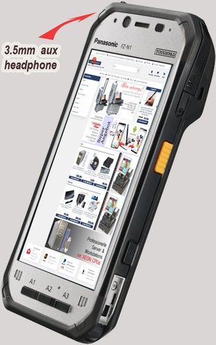 Antivandal Gsm Telephone Tablet Panasonic Toughpad FZ-N1 Dual Simcard A SN102 - Picture 6 of 7