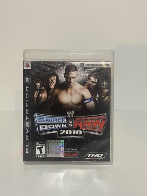 Smackdown Vs Raw 2010 PS3 PlayStation 3 Video Game - Tested