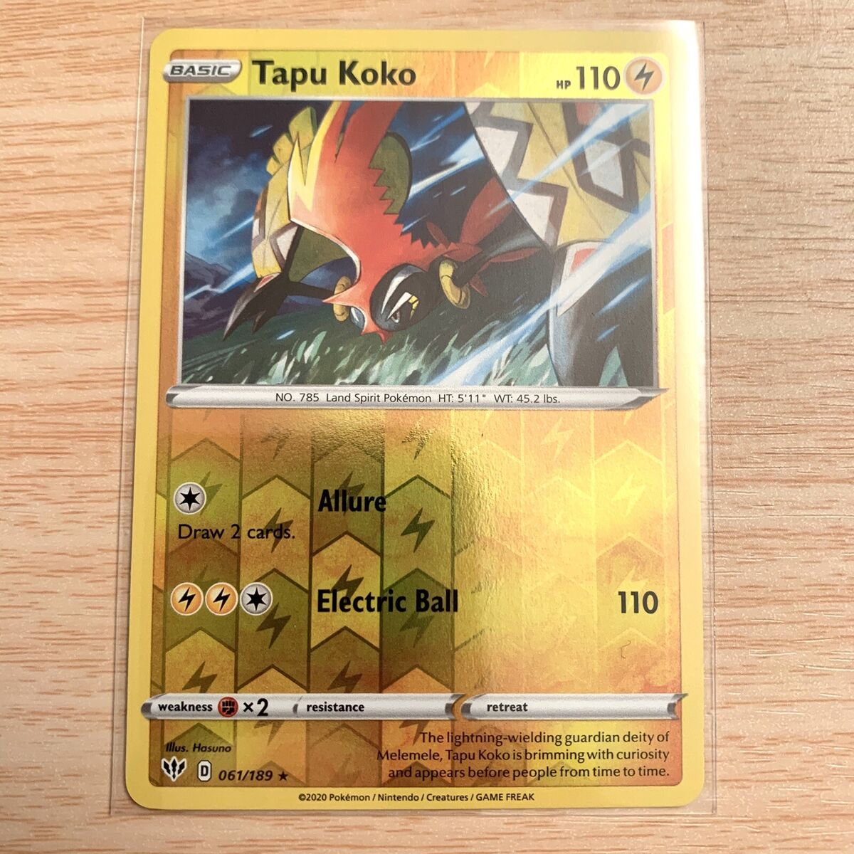 Tapu Koko Darkness Ablaze, Pokémon