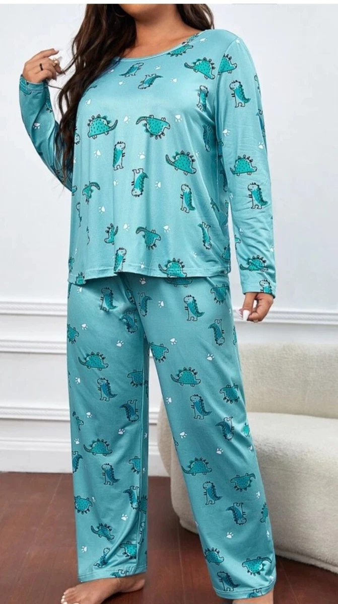Shein curve pajamas sale